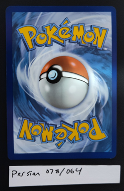 Pokemon TCG Persian 078/064 SV Shrouded Fable Illustration Rare IR Near Mint NM - Image 2