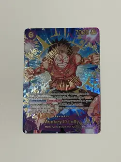 SECRET RARE SP 2025 ONE PIECE EB02-061 MONKEY D. LUFFY SPECIAL ALTERNATE ART 💎 - Image 1