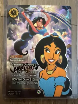 Lorcana Jasmine Fearless Princess Enchanted Artist Alter Juan Diego Leon - Image 3