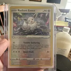 Radiant Eevee SWSH230 SWSH: Sword & Shield Promo Cards Holo - Image 1