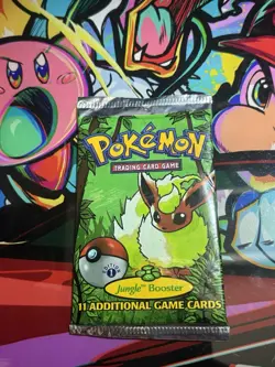 Pokemon TCG Jungle 1st Edition Booster Pack Sealed - English 11 Cards - Image 1
