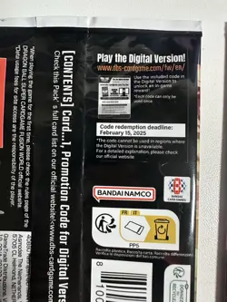 SDCC 2024 Dragon Ball Super Card Game Fusion World Promo Pack Vol. 1 Lot Of 2 - Image 3