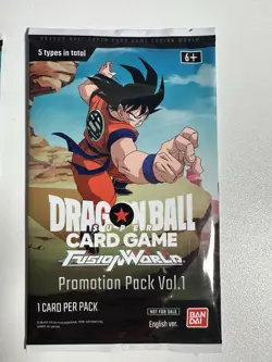 SDCC 2024 Dragon Ball Super Card Game Fusion World Promo Pack Vol. 1 Lot Of 2 - Image 5