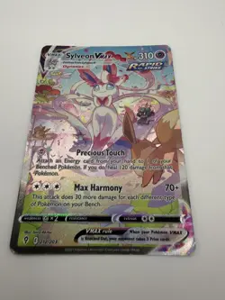 Pokemon Card - Sylveon VMAX 212/203 - Evolving Skies - Alt Art - See Pics - Image 1