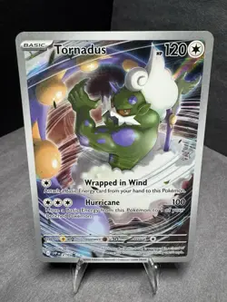 Pokemon TCG: Tornadus 210 Black Star Promo White Flare ETB Promo Card SV11W 2025 - Image 2