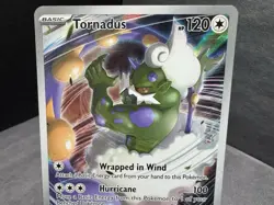 Pokemon TCG: Tornadus 210 Black Star Promo White Flare ETB Promo Card SV11W 2025 - Image 3