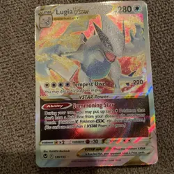 Lugia VSTAR 139/195 - SWSH12: Silver Tempest (NM) Pokemon Card - Image 1