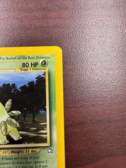 Bayleef - 29/111 - Pokemon Neo Genesis 1st Edition Card WOTC NM- - Image 4