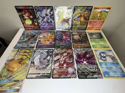 Pokemon TCG Jumbo Oversized Cards Lot Of 29- Charizard, Urshifu, Eternatus More - Image 1