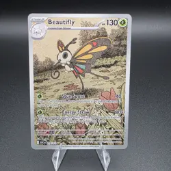 Beautifly 219/217 Holo Illustration Rare Ascended Heroes Pokemon Card - Image 1