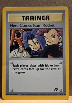 Here Comes Team Rocket! Team Rocket 15/82 Rare Holo MP - ungraded Pokemon Card - Image 1