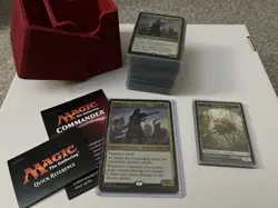 Commander 2015 Wade Into Battle English, Opened, Double Sleeved With Deck box - Image 1