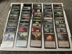 Commander 2015 Wade Into Battle English, Opened, Double Sleeved With Deck box - Image 2