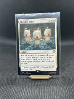 1x Moogles' Valor NM Eng MTG - Final Fantasy - Image 1