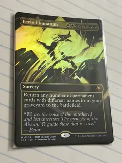 Eerie Ultimatum (Borderless) Special Guests Foil - Image 1