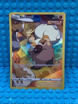 Pokemon TCG Rockruff TG07/TG30 Silver Tempest Trainer Gallery - Image 1