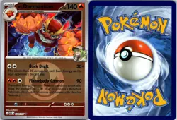 N's Darmanitan 033/217 ME: Ascended Heroes Pokemon Reverse Holo NM - Image 3