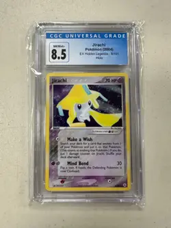 Pokemon 2004 EX Hidden Legends: Jirachi 8/101 Holo Rare - CGC 8.5 NM/Mint+ - Image 1