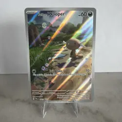 Pokemon TCG: Paldean Wooper 102/094 Me02: Phantasmal Flames Illustration Rare - Image 1
