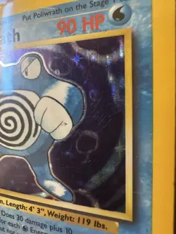 Poliwrath Holo 013/102 - Base Set Pokemon Card - Vintage WotC - Image 4