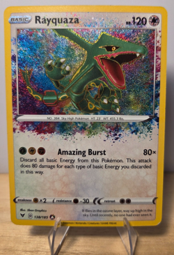 Pokemon Rayquaza Vivid Voltage 138/185 Rare NM - Image 1