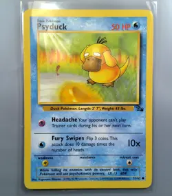 Pokemon TCG Psyduck 53/62 Base Set 2 NM - Image 1