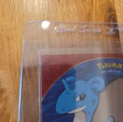 1999 Vintage Topps Pokemon Lapras #PC10 Near Mint. BLUE LABEL - Image 2