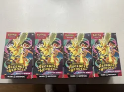 4x Pokemon Ascended Heroes Booster Bundle Factory Sealed Booster Packs - Image 2