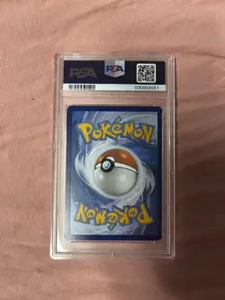 Pokemon Paldean Wooper Illustration Rare Holo 221/193 PSA 8 Sv02 Paldea Evolved - Image 2