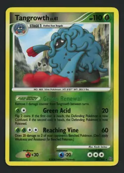 Tangrowth 29/100 Reverse Stormfront Rare Pokemon TCG - Image 1