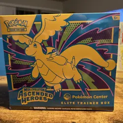 Pokemon TCG Ascended Heroes ETB Pokemon Center Exclusive PC SEALED - Image 1