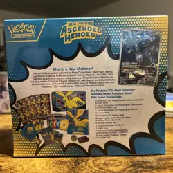 Pokemon TCG Ascended Heroes ETB Pokemon Center Exclusive PC SEALED - Image 2