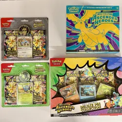Pokemon Ascended Heroes - Sealed Lot - ETB - Pin Collection - 2 Pack Blister - Image 1