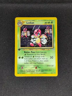 Ledian 39/111 Neo Genesis 1st Edition - Lightly Played - Pokemon TCG - Image 1