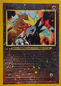 SWIRL 🌀 Entei Black Star Promo #34 | Reverse Holo | Great Centering | Pokemon - Image 1