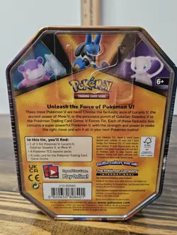 Pokemon V Force Galarian Slowbro V Foil TCG Tin 820650808401 - Image 2