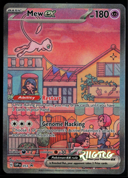 Mew ex 053 Holo Scarlet & Violet Promo Pokemon Holo NM Holo - Image 1