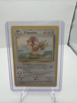 Pokemon TCG Pidgeotto Base Set 22/102 Regular Unlimited Rare - LP - Image 1