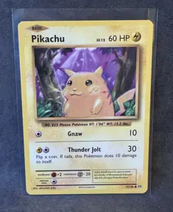 Pikachu 35/108 Evolutions Regular Pokemon TCG Lightly Played - Image 1