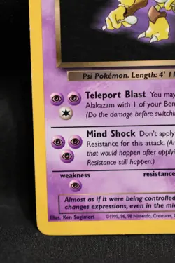 Dark Alakazam 18/82 MP Team Rocket Unlimited Regular Rare Pokemon TCG - Image 5