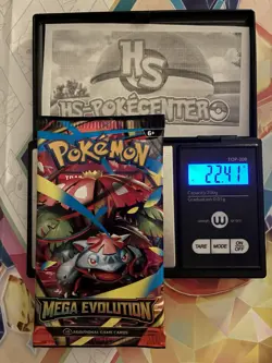 (HEAVY) 22.41g Pokemon TCG Mega Evolution Booster Pack (SEALED)✅ - Image 1