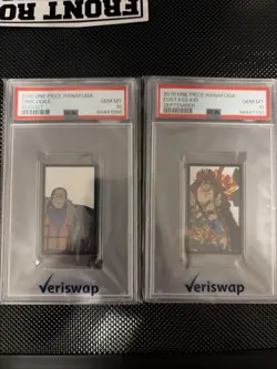 2010 One Piece Hanafuda PSA 10 Crocodile/Eustass Kid Bundle - Image 1