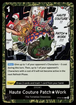Haute Couture Patch Work OP05-094 Rare Awakening of the New Era One Piece NM/M - Image 1