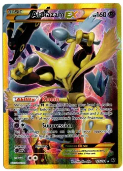 Pokemon - Alakazam EX (Secret) - Fates Collide - 125/124 - MP - SR - Image 5