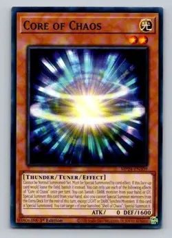 2024 Yugioh Core of Chaos MP24-EN309 1st Edition Common - Image 1