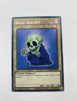 BLMM-EN002 Skull Servant Secret Rare 1st Ed YuGiOh - Image 1