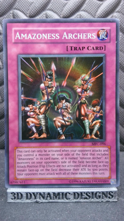 | Yugioh Amazoness Archers MFC-096 Super Rare Magicians Force LP/PL 🔥 | - Image 1