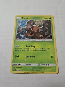 Pinsir 007/034 Trading Card Game Classic Holo - Image 1