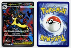MEGA LUCARIO EX MEGA EVOLUTION 160/132 NM ULTRA RARE POKEMON - Image 1