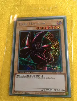 Yu-Gi-Oh! TCG Dark Magician (G) (Secret Rare) - Speed Duel: SBC1-ENG01 - Image 1